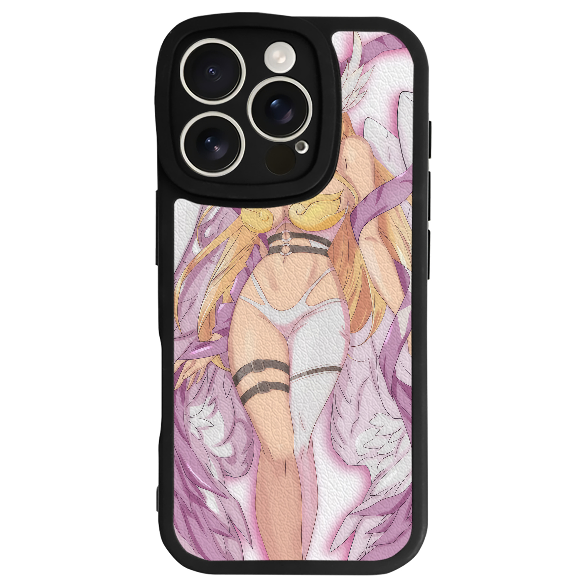 （画像用） Digimon デジタルモンスター/デジモン 【iPhone 16シリーズ対応】シリコンスマホケース（レザー調） 材質：シリコン